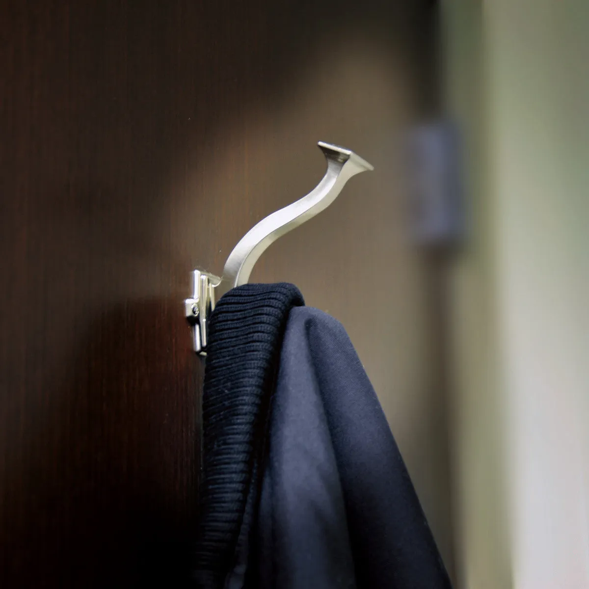 1-1/2 Inch Center to Center Bungalow Double Coat Hook
