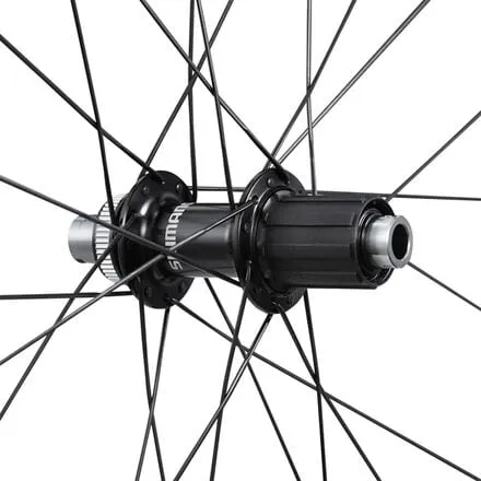 105 WH-RS710 C32 Carbon Road Wheelset - Shimano Tubeless, Black