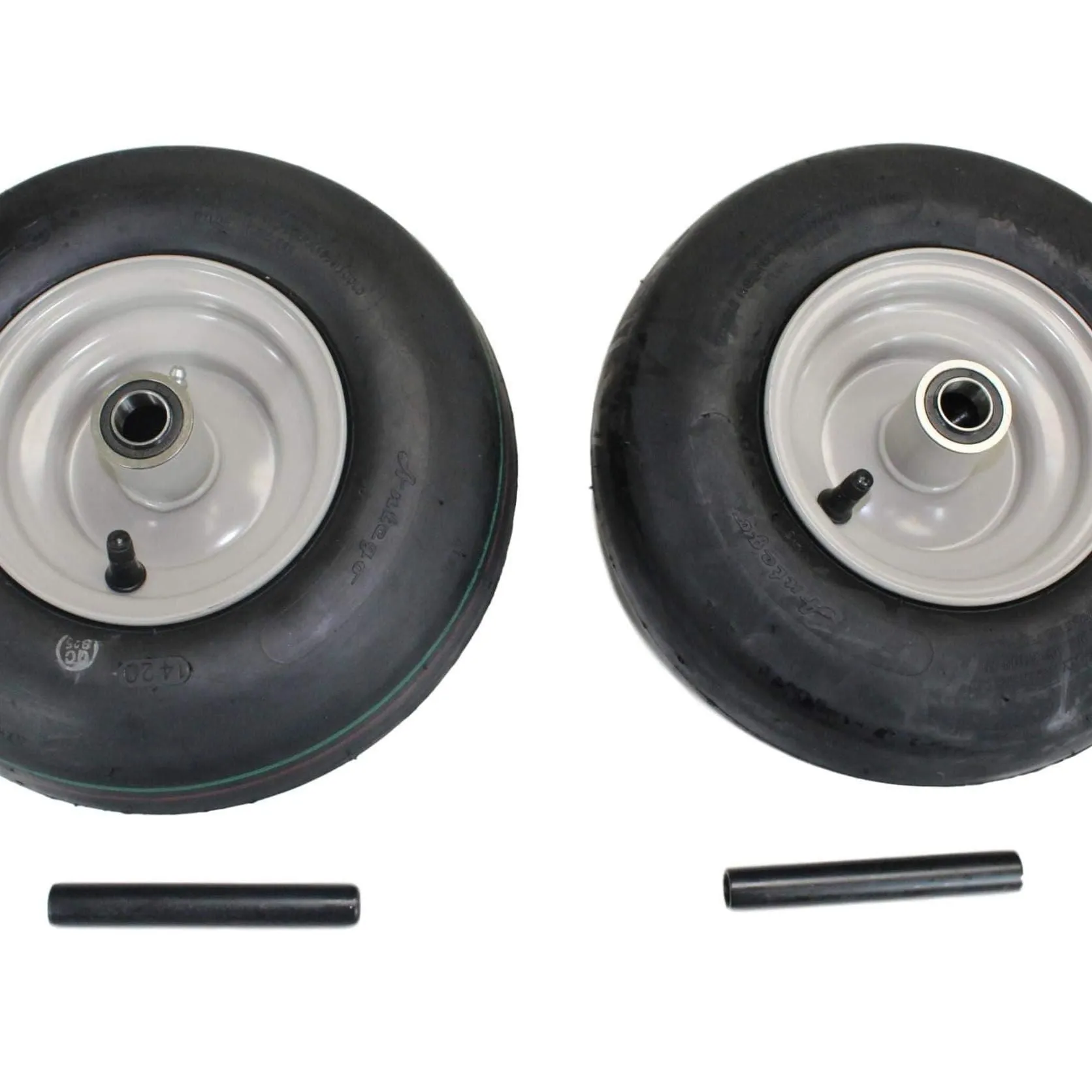 11x4.00-5 Gravely/Ariens Pneumatic  Light Gray Assys - replaces 07100124 (Set of Two)