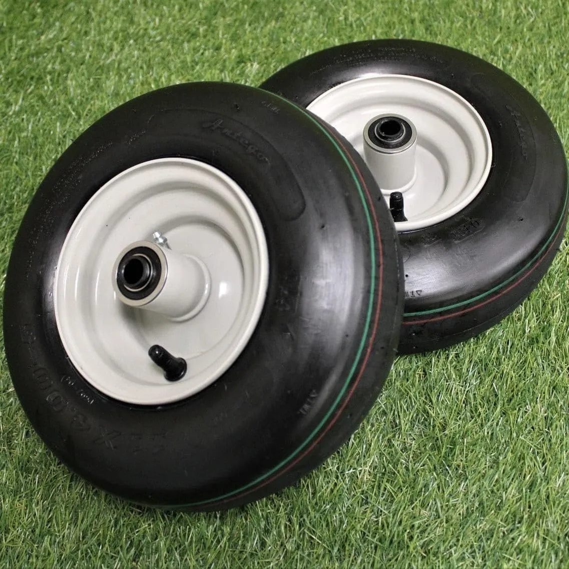 11x4.00-5 Gravely/Ariens Pneumatic  Light Gray Assys - replaces 07100124 (Set of Two)