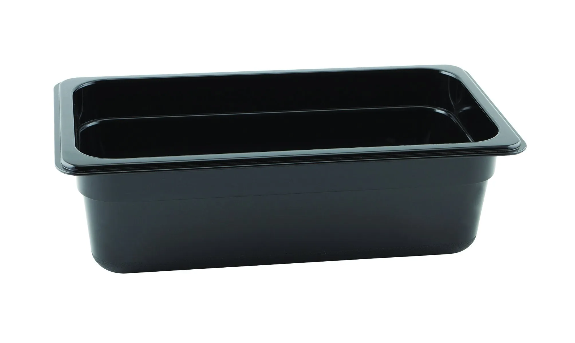 1/3 -Polycarbonate GN Pan 100mm Black
