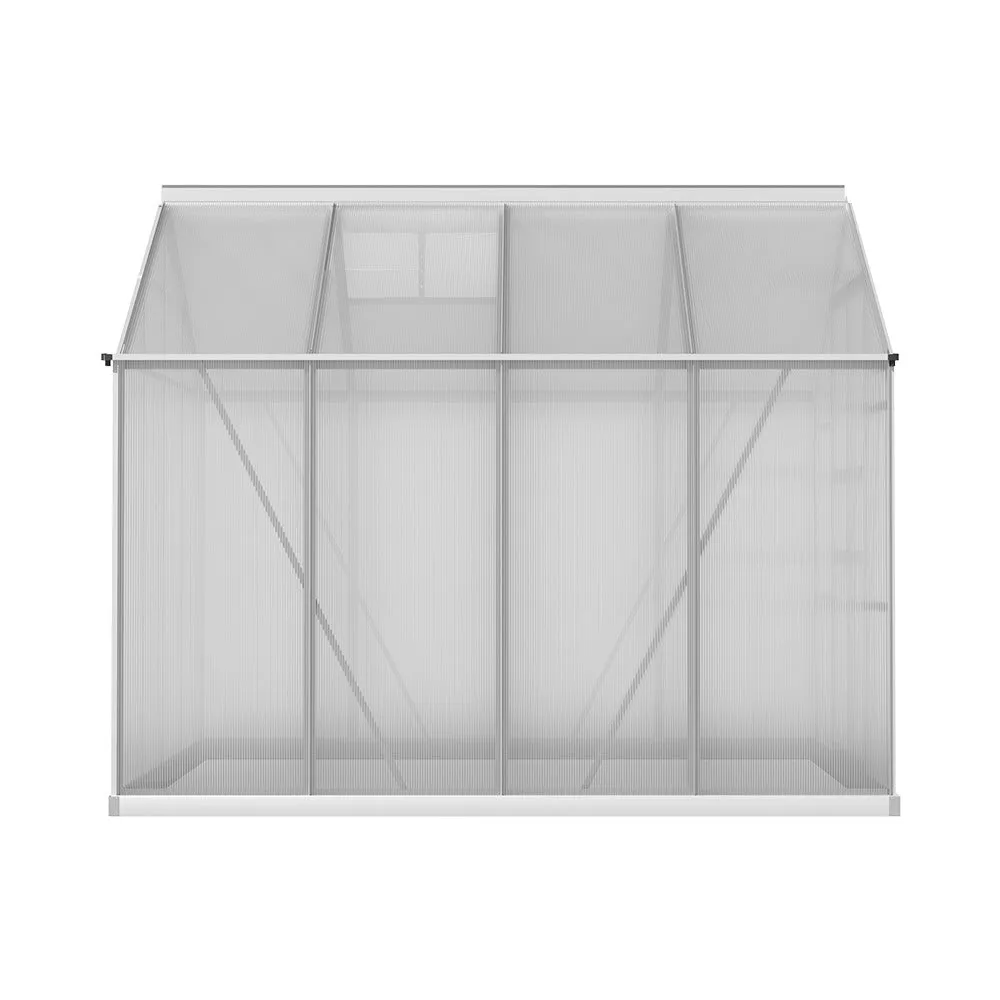 2.4x2.5M Polycarbonate Greenhouse by Greenfingers