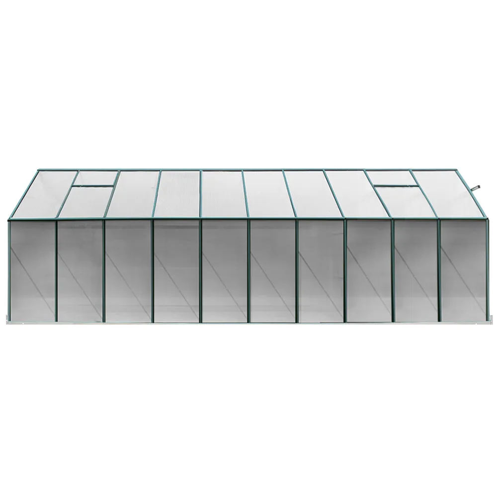 6.3M Polycarbonate Large Greenhouse by Greenfingers
