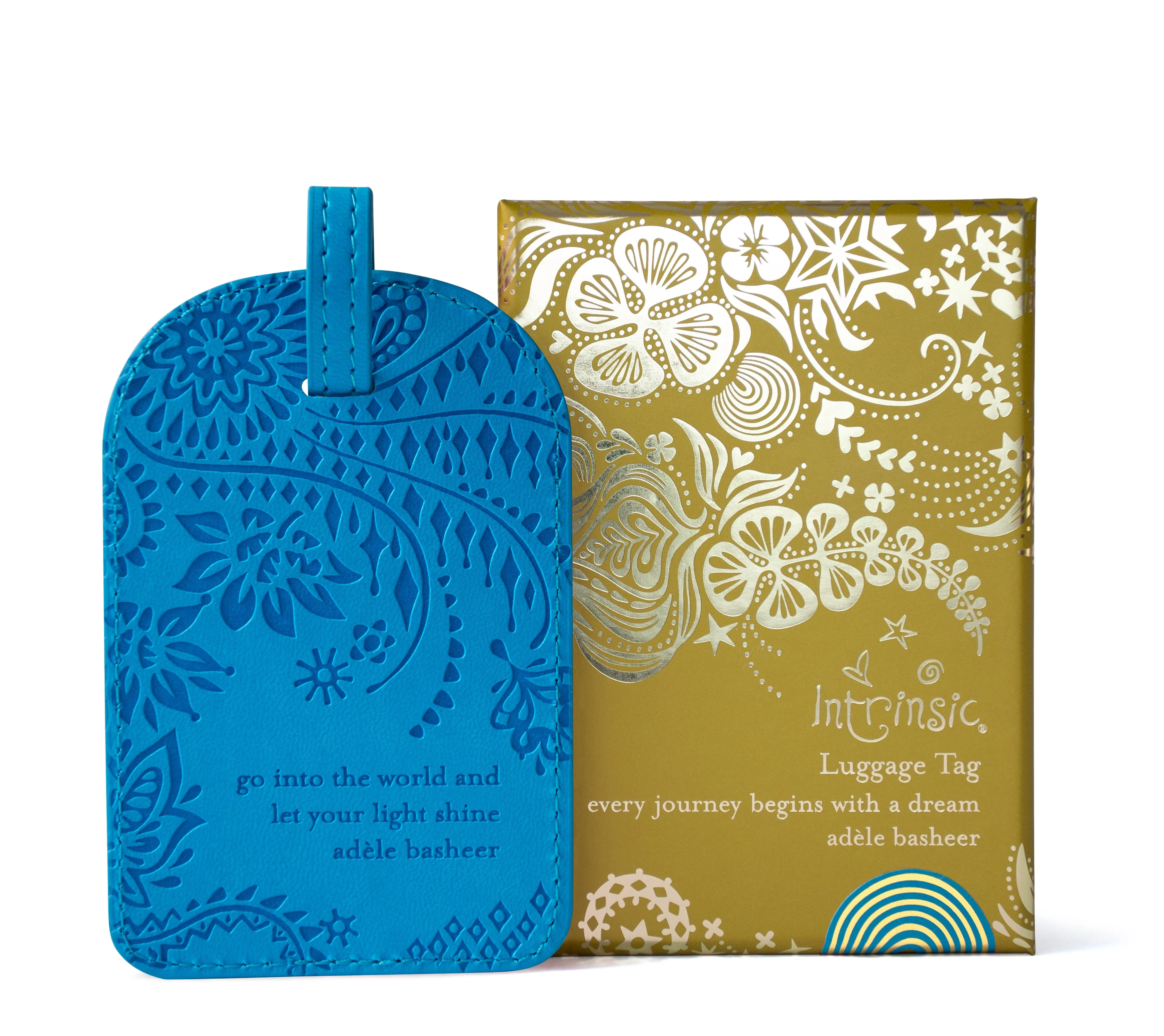 Amalfi Blue Luggage Tag