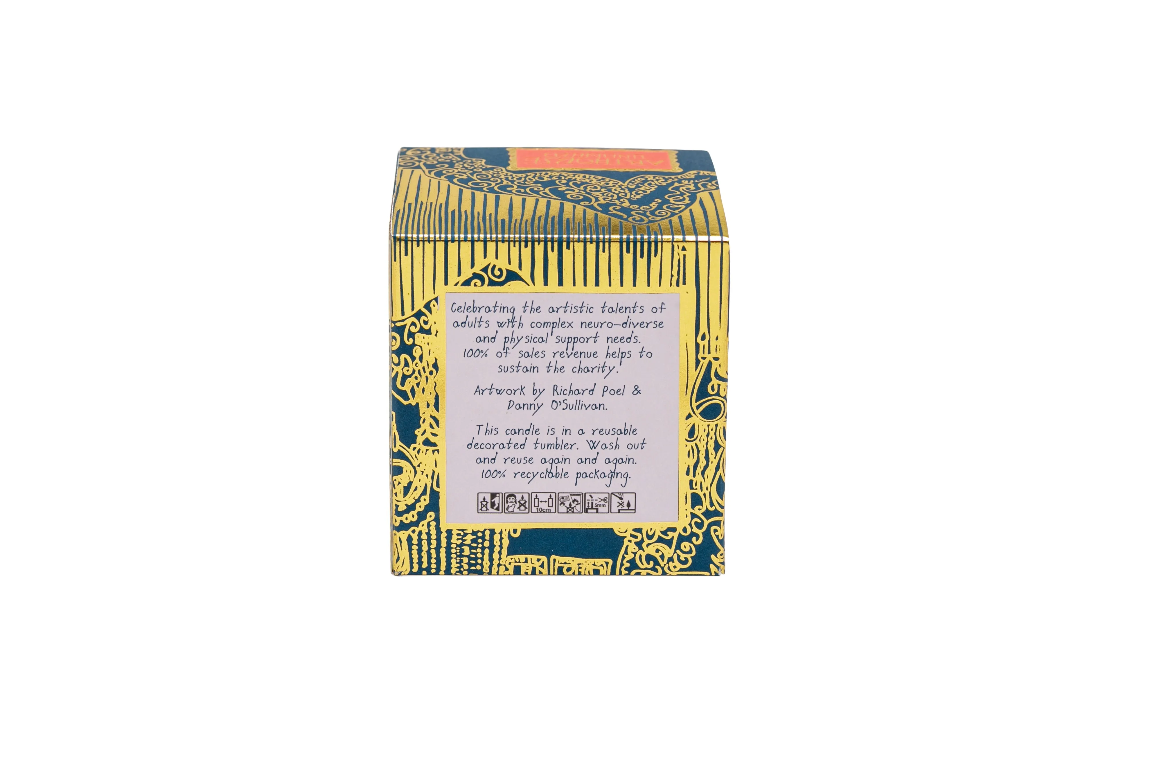 Angels of the Deep Scented Organic Candle (Neroli)
