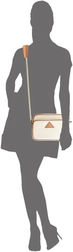 Arden Cove Full Anti-Theft Waterproof Cross-Body Bag with Slash-resistant Chain Strap w/Classic Hardware