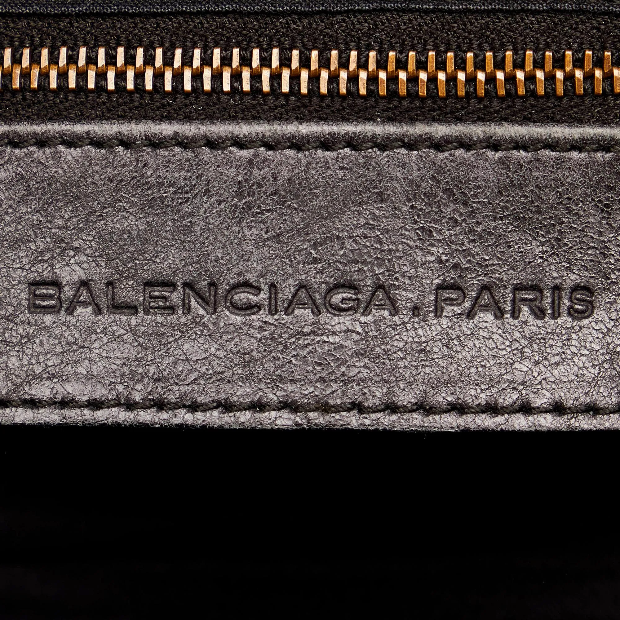 Balenciaga Motocross Classic Twiggy Leather Satchel (SHG-29211)