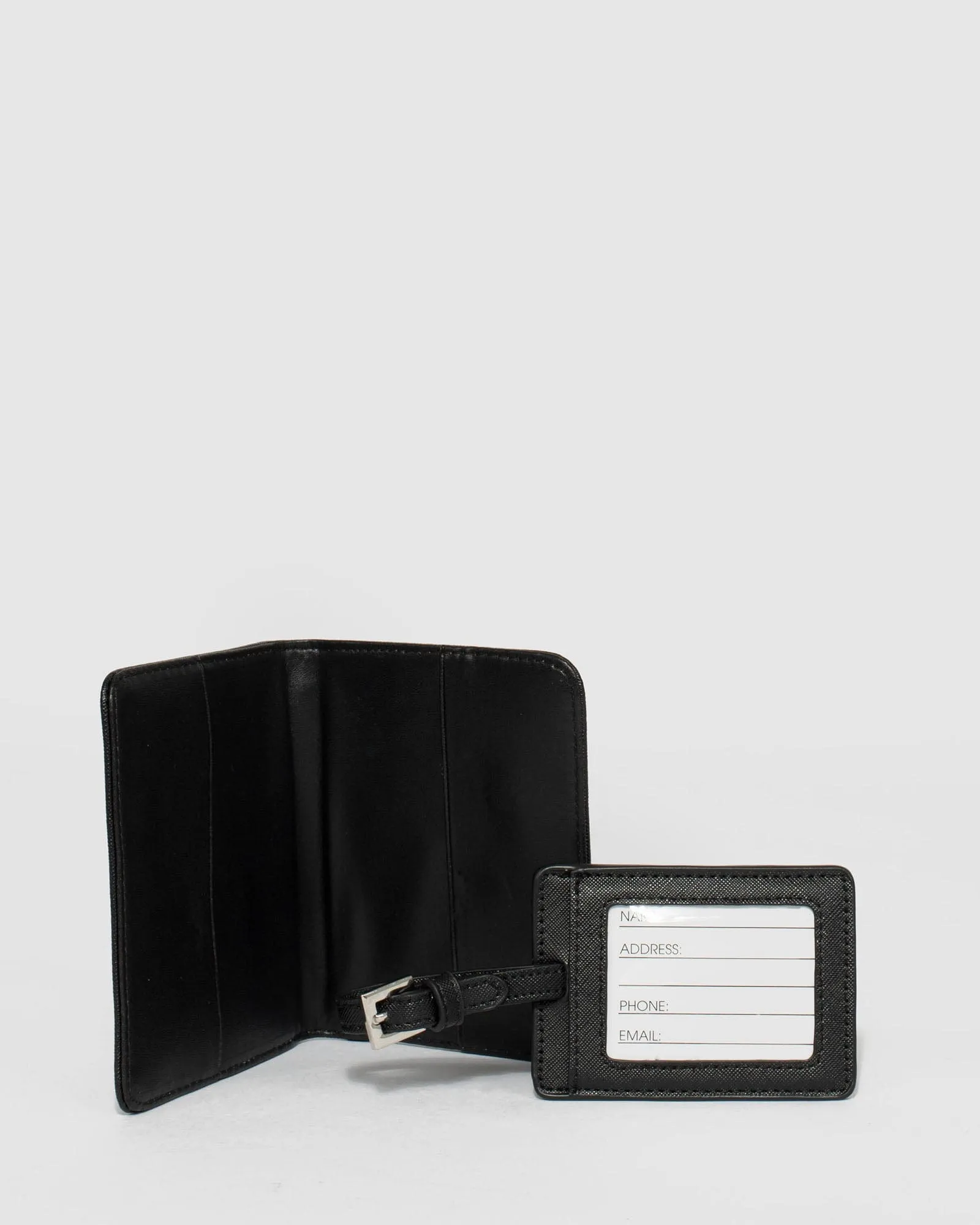 Black Mr Travel Set