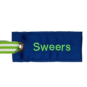 Blue Luggage Tag