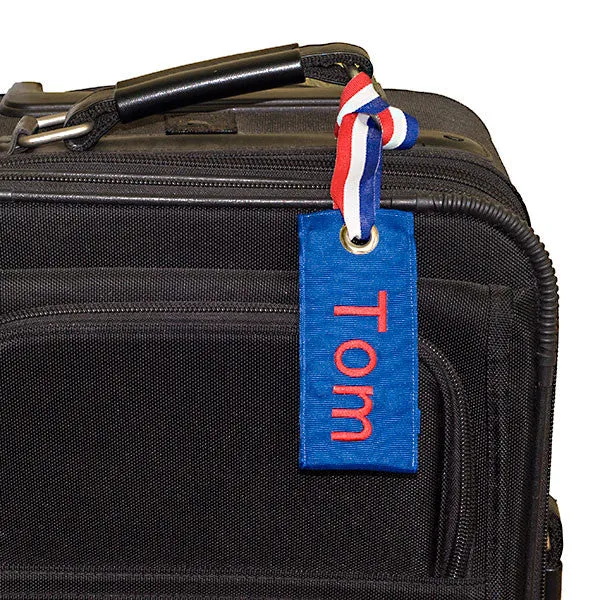Blue Luggage Tag