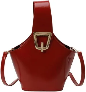 Bucket Bags for Women Top Handle Bag Cross Body Handbag Vegan Leather Shoulder Hobo Tote Bag Trendy Crossbody Purse