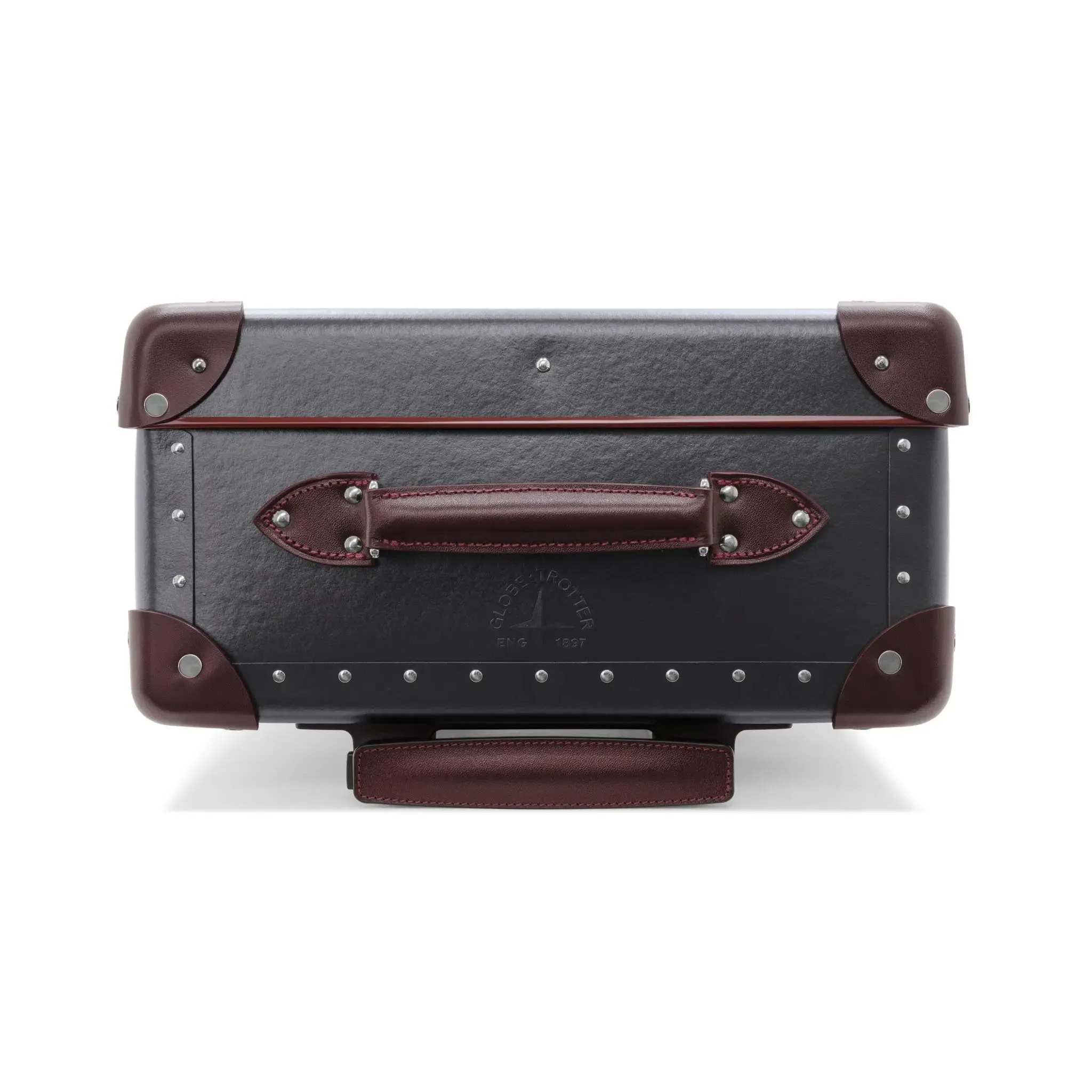 Centenary · Small Carry-On - 2 Wheels | Brown/Burgundy/Chrome
