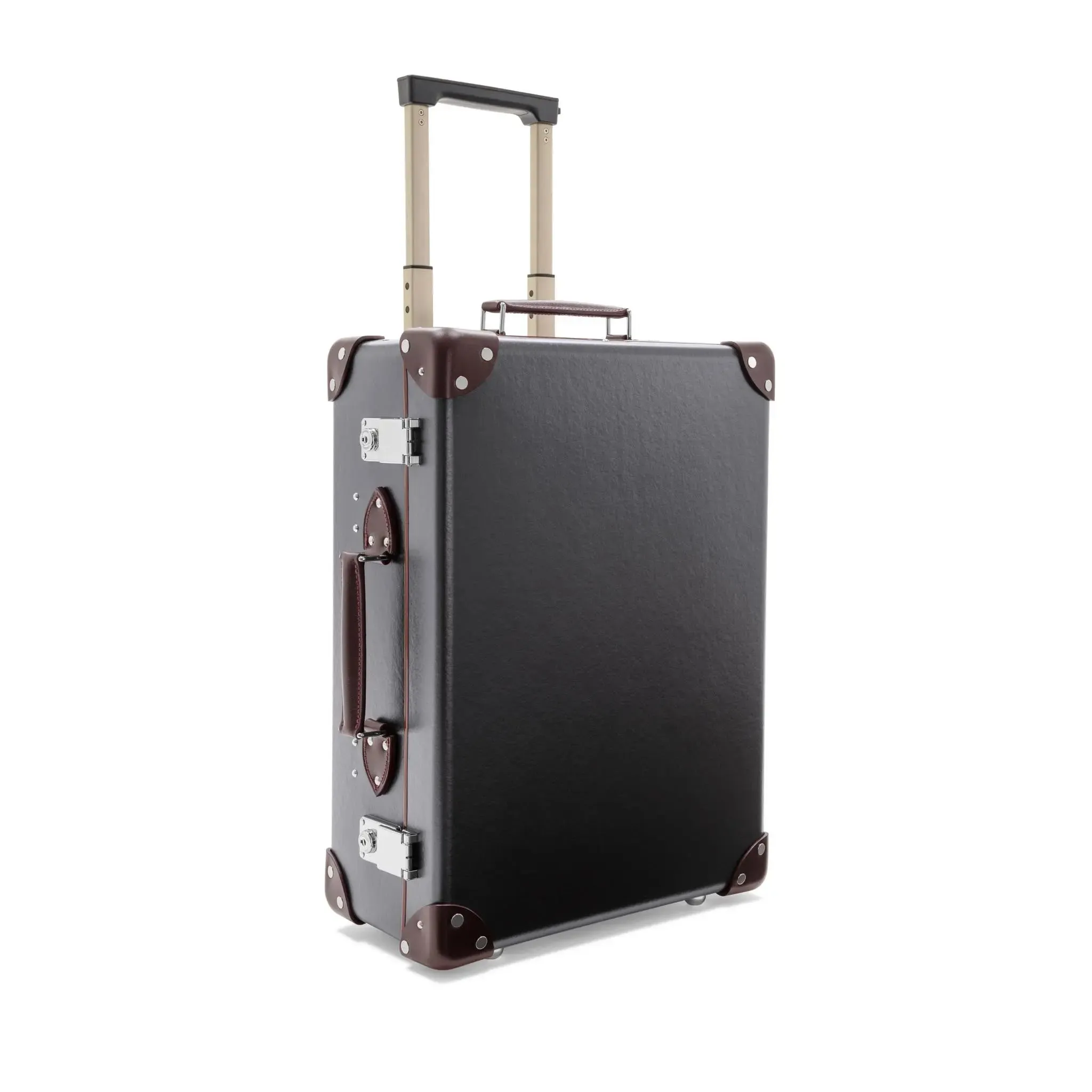 Centenary · Small Carry-On - 2 Wheels | Brown/Burgundy/Chrome