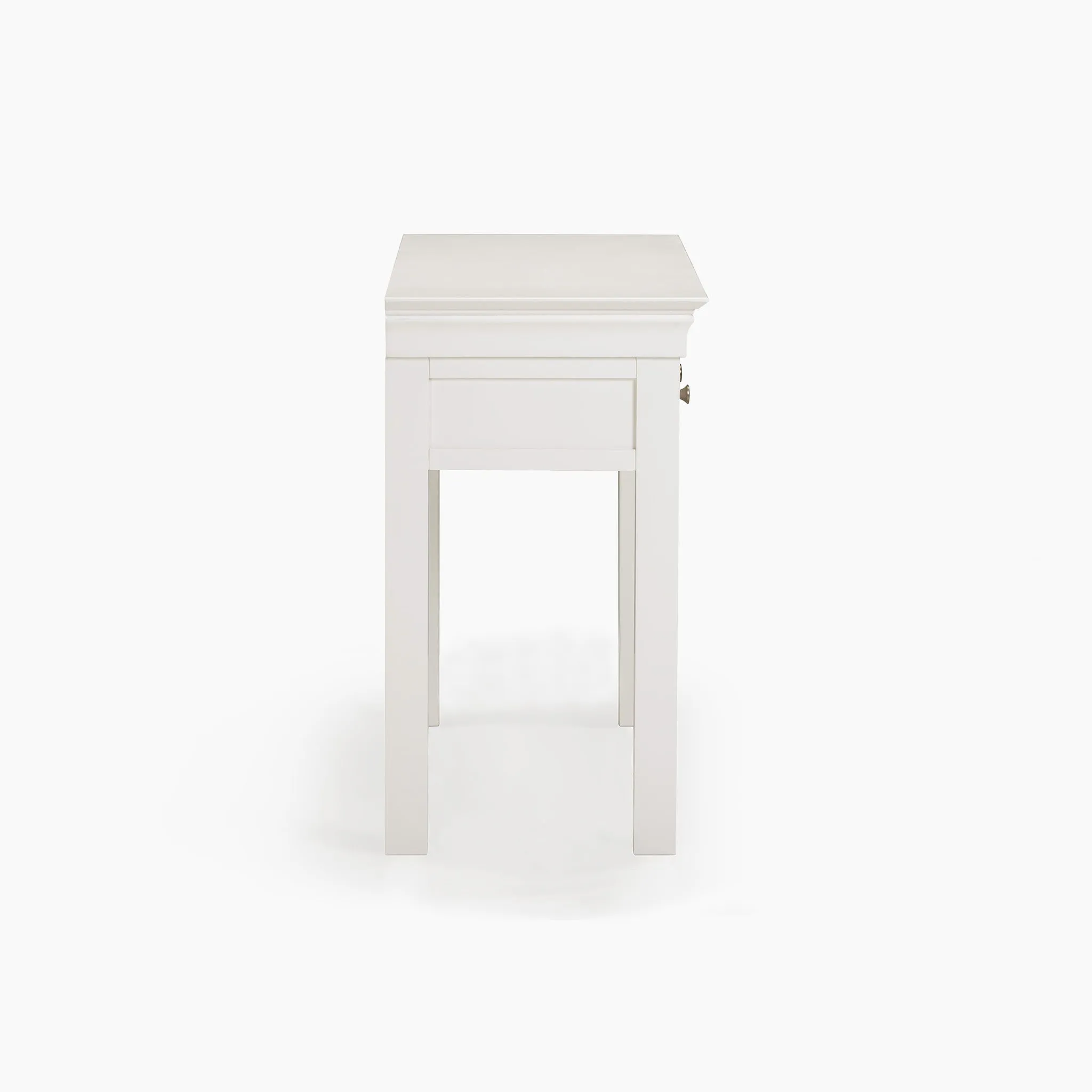 Chalbury Console Desk in Warm White