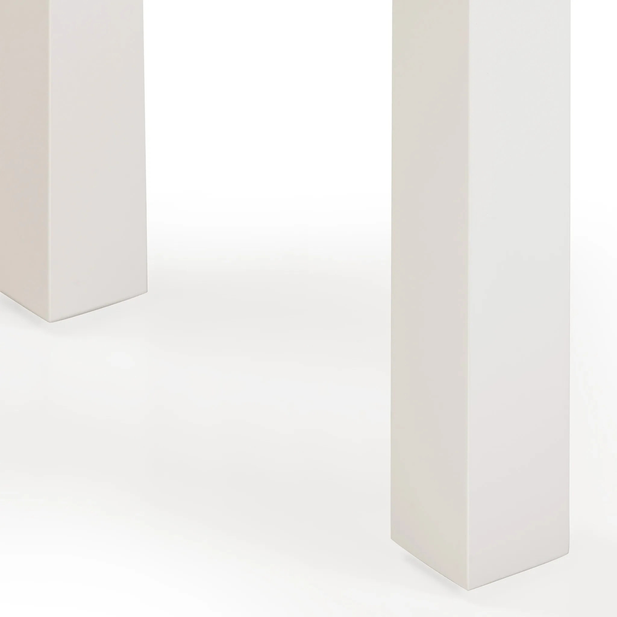 Chalbury Console Desk in Warm White