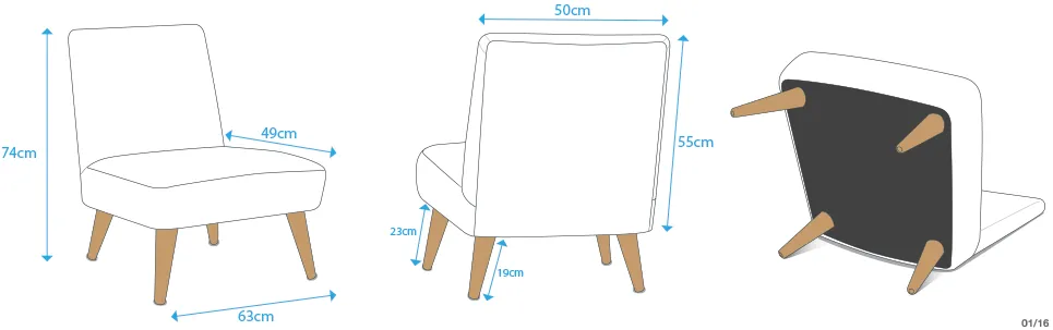 Delicate Pampas Bespoke Occasional Chair