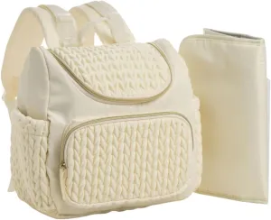 Diaper Bag Backpack with Changing Pad - Stylish Toddler Baby Mini Maternity & Travel Bag with Stroller Straps and Insulated Bottle Bag - Compact Mommy Backpack