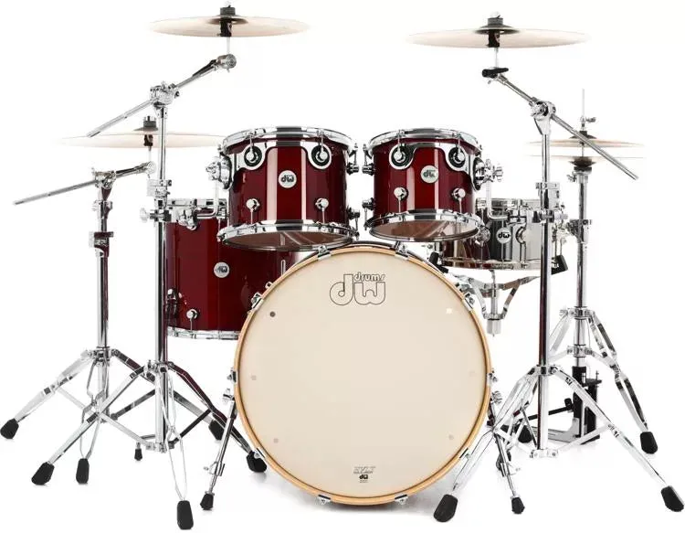 DW DDLG2214CS Design Series® 4-piece Shell Pack - Cherry Stain