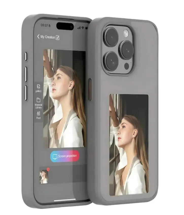 E-Ink Phone Case - Stylish and Innovative Smartphone Accessory