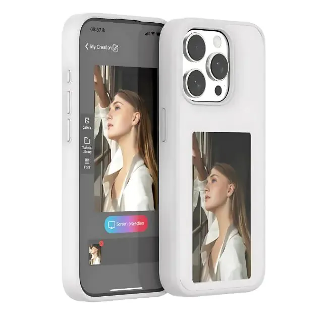 E-Ink Phone Case - Stylish and Innovative Smartphone Accessory