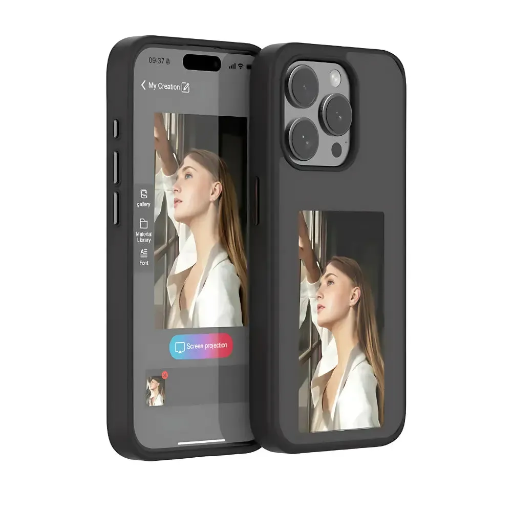 E-Ink Phone Case - Stylish and Innovative Smartphone Accessory