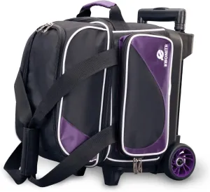 Ebonite Transport Single Roller Bowling Bag - Purple