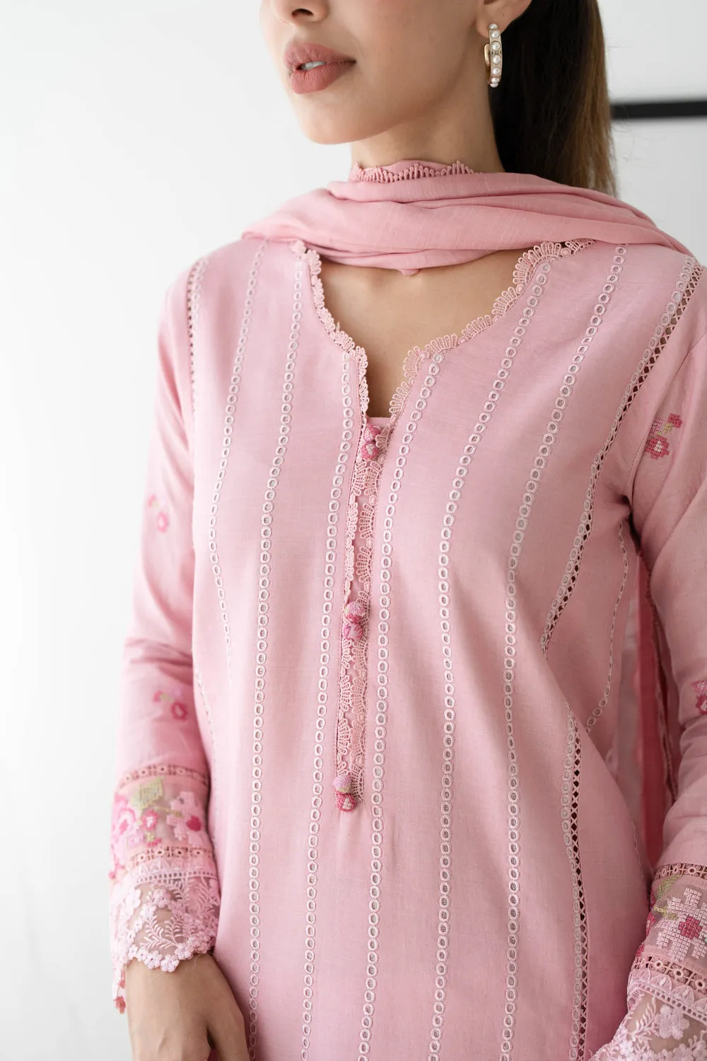 Eid Ul Azha '24 - Blush Pink Nel-24618