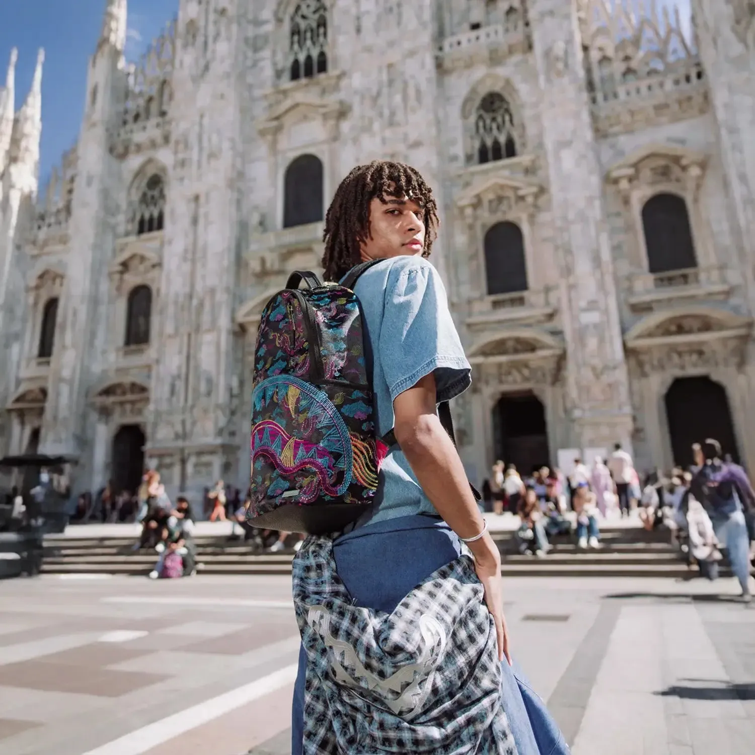 Embroidered Dragons DLX Backpack