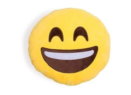 Emoticon Plush Decorative Pillows - Assorted Styles