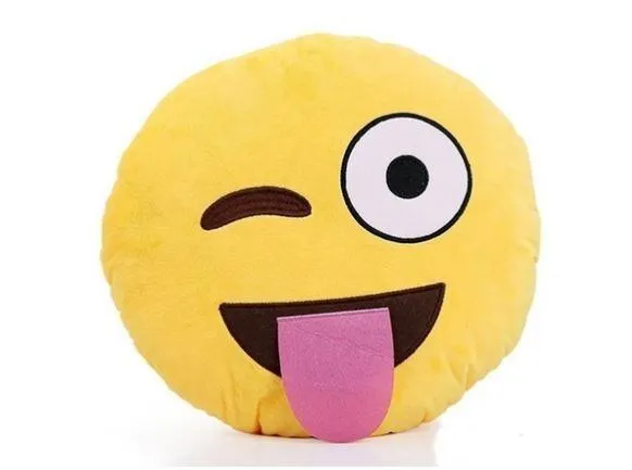 Emoticon Plush Decorative Pillows - Assorted Styles