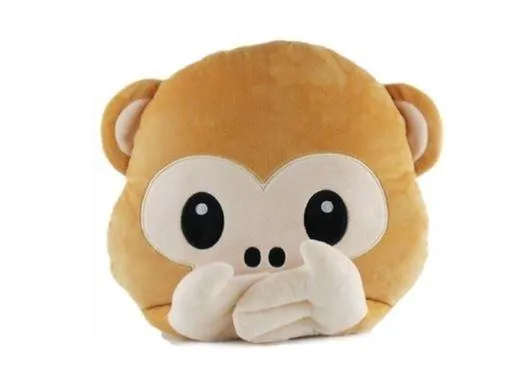 Emoticon Plush Decorative Pillows - Assorted Styles