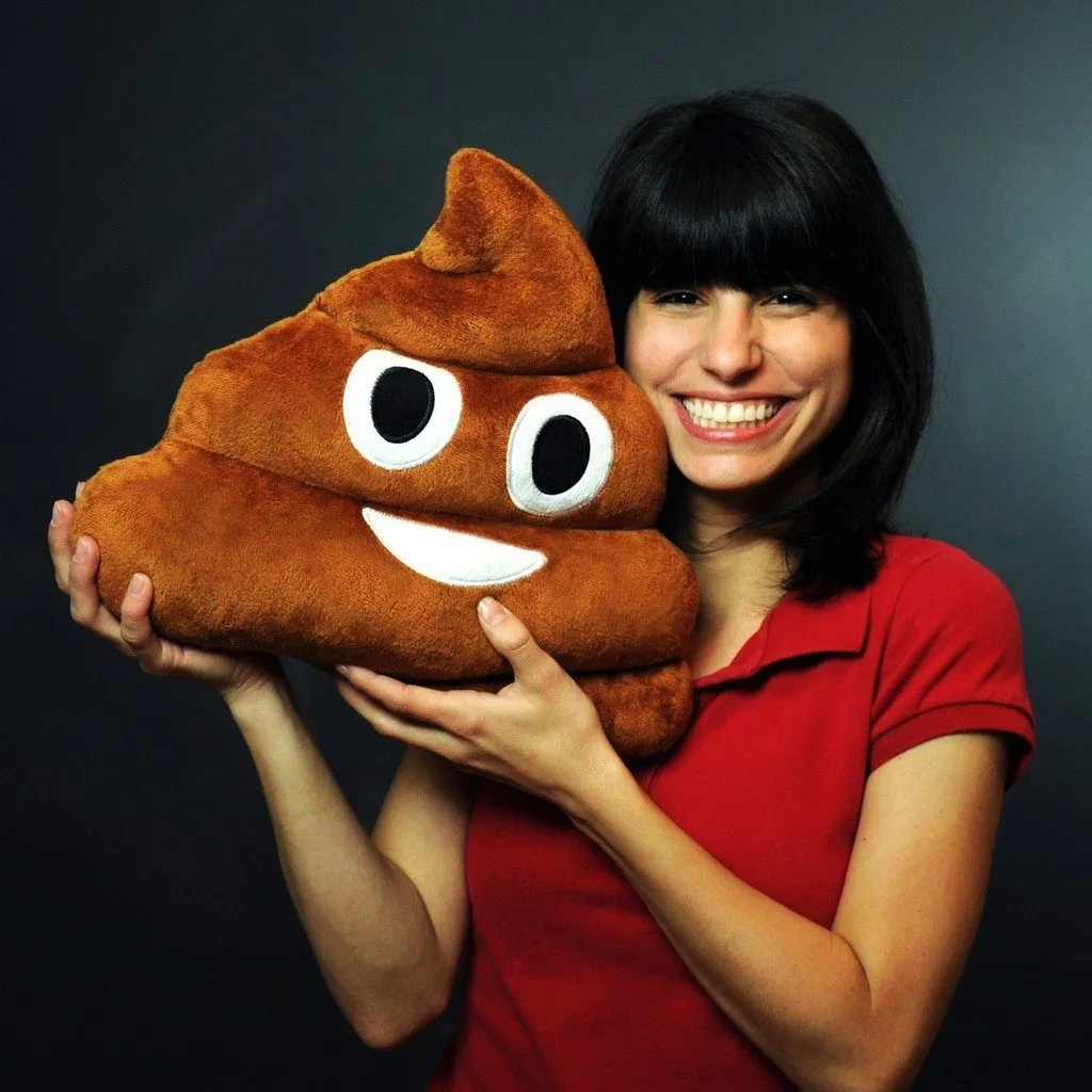 Emoticon Plush Decorative Pillows - Assorted Styles