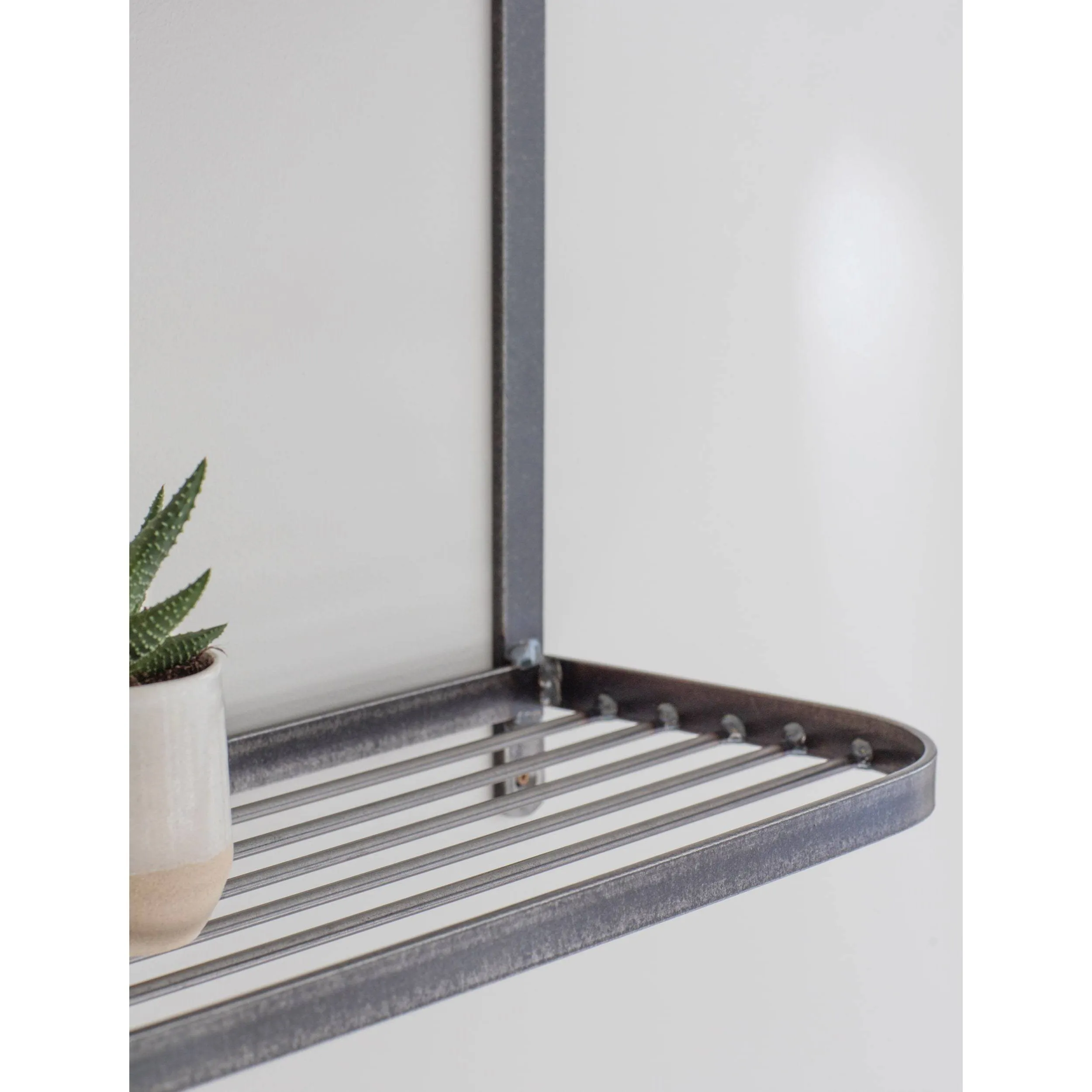 Farringdon Steel Double Wall Shelf