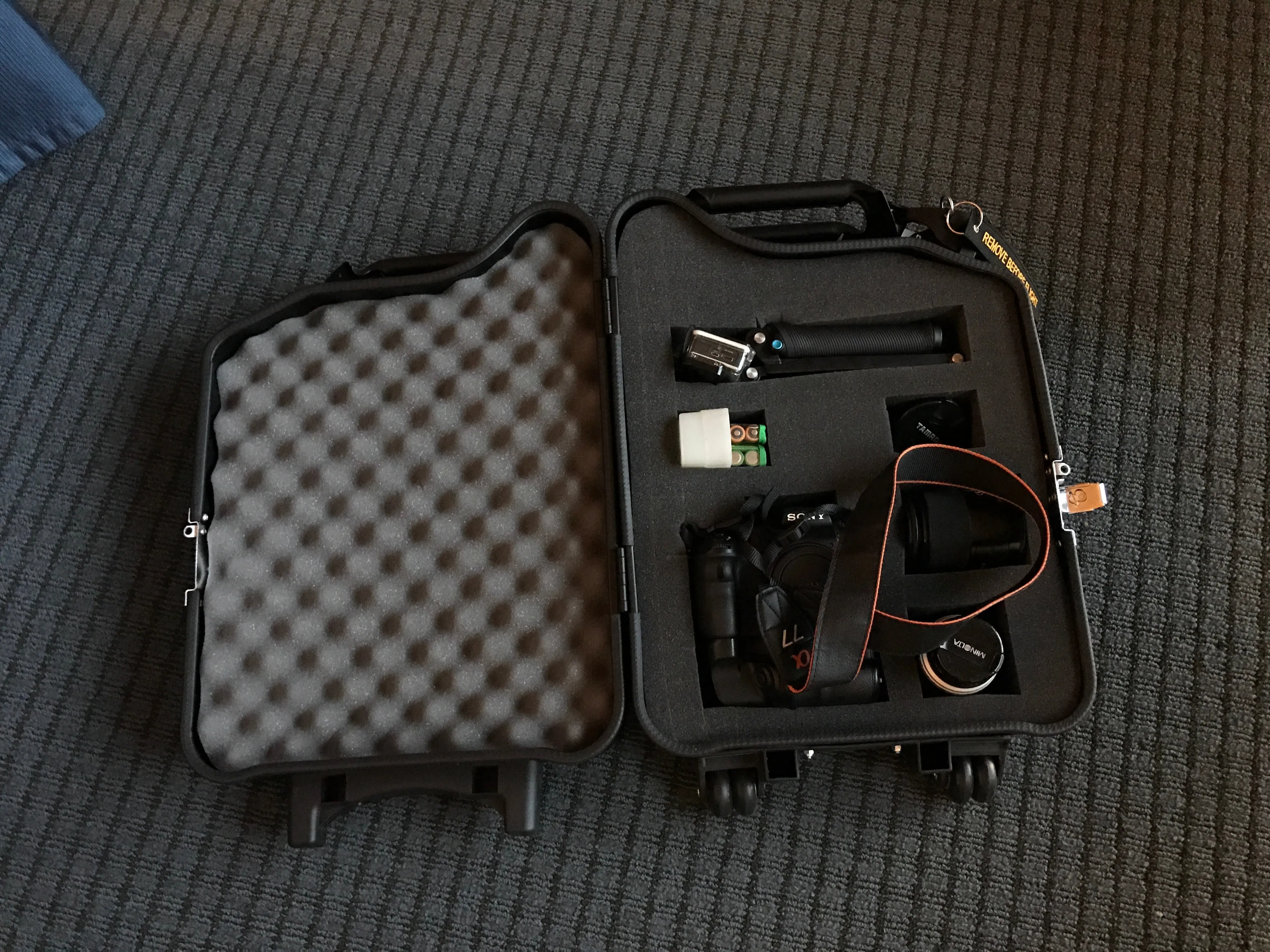 G-Case Travelcase<br> Matte Black
