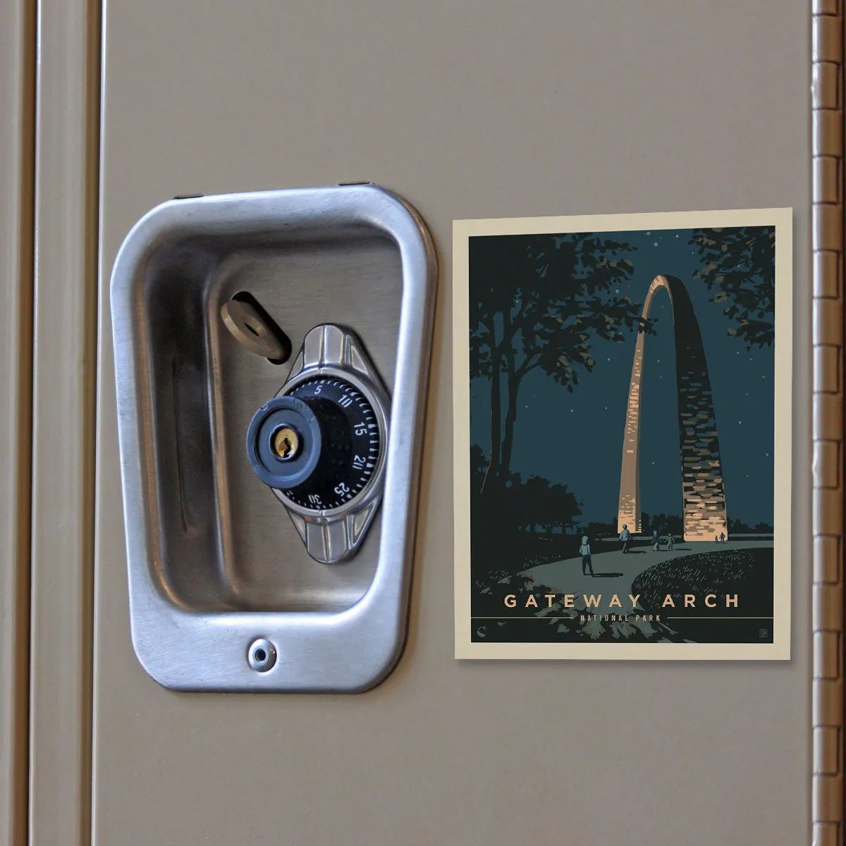 Gateway Arch National Park St. Louis MO Vinyl Sticker