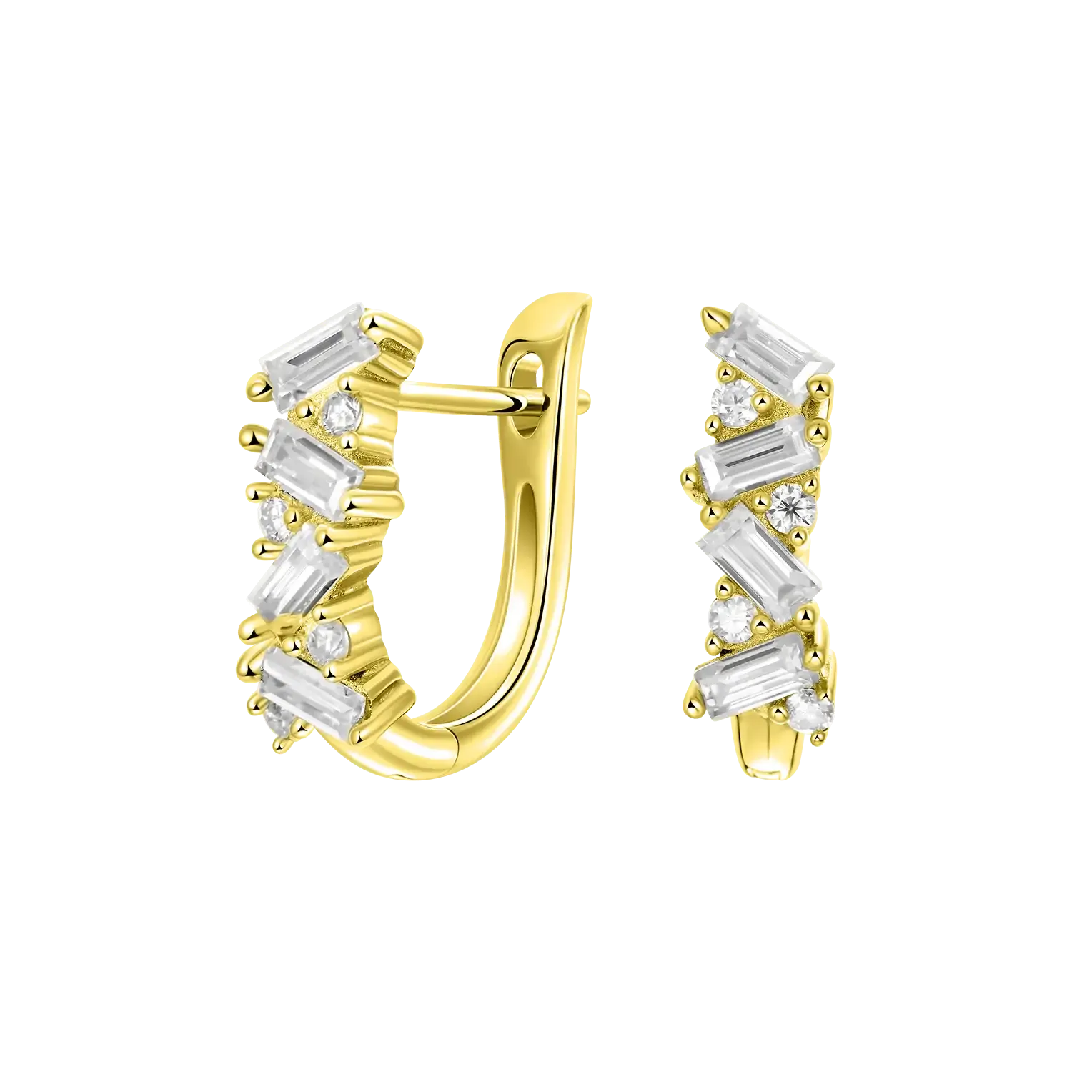Halo Hoop Earrings - Pair