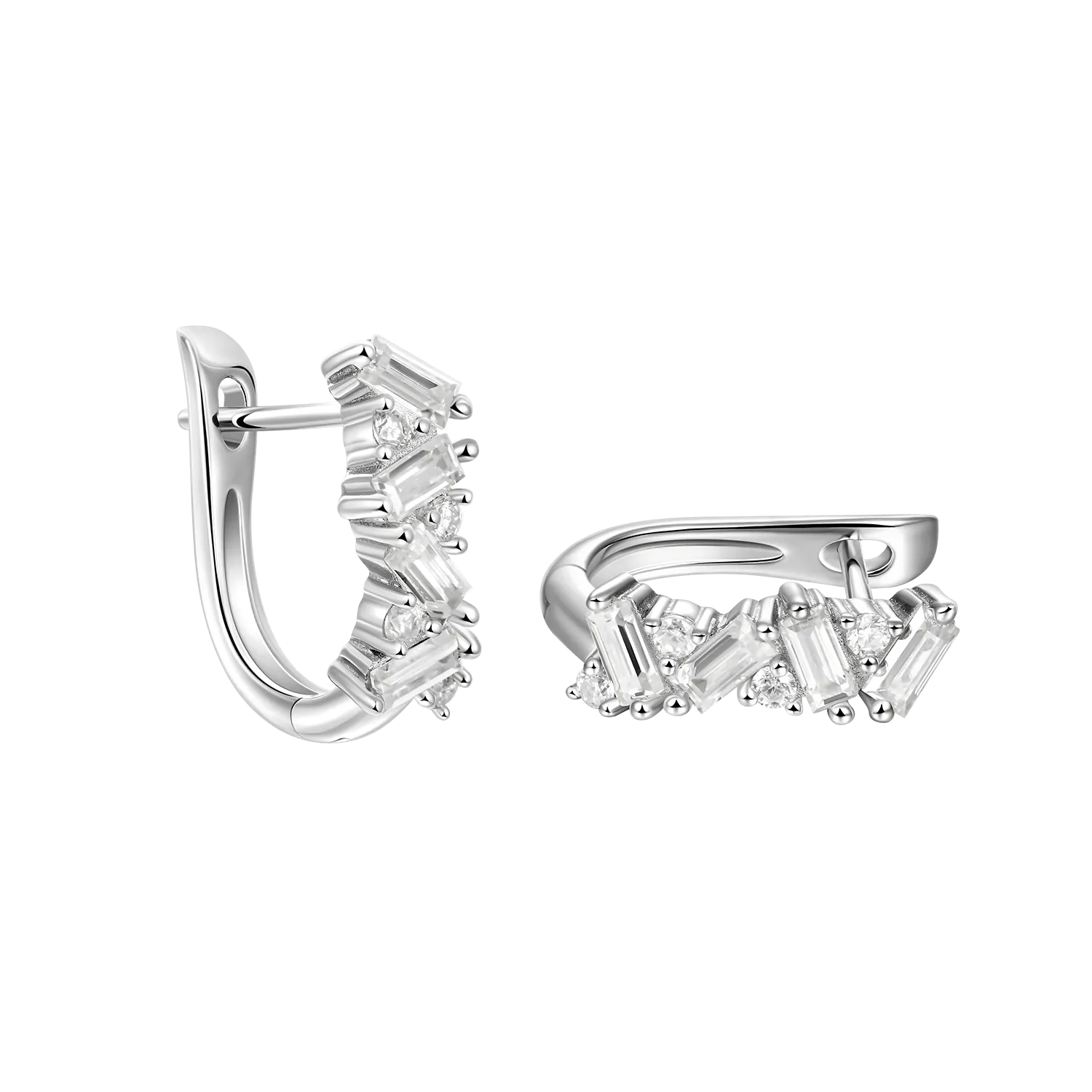 Halo Hoop Earrings - Pair