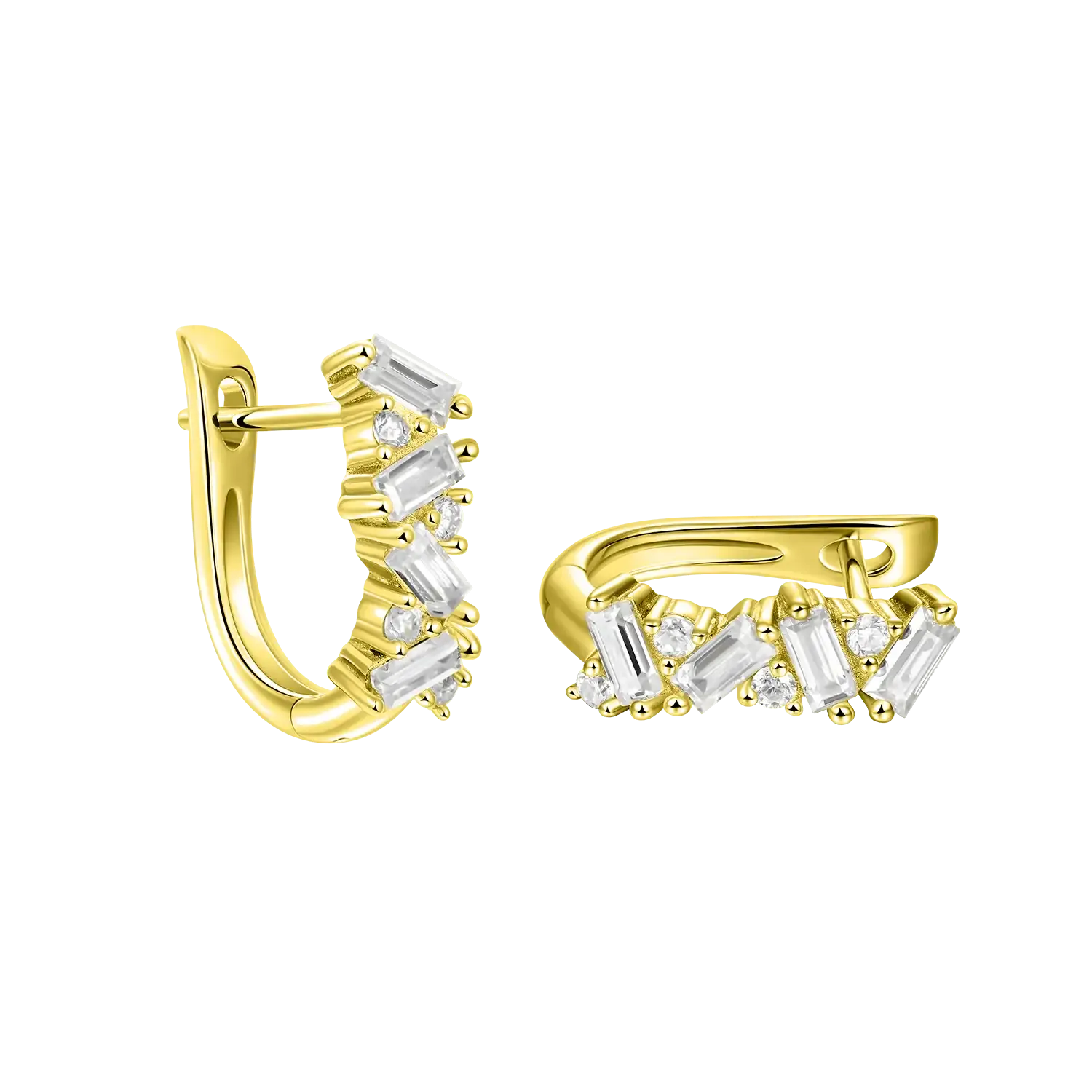 Halo Hoop Earrings - Pair