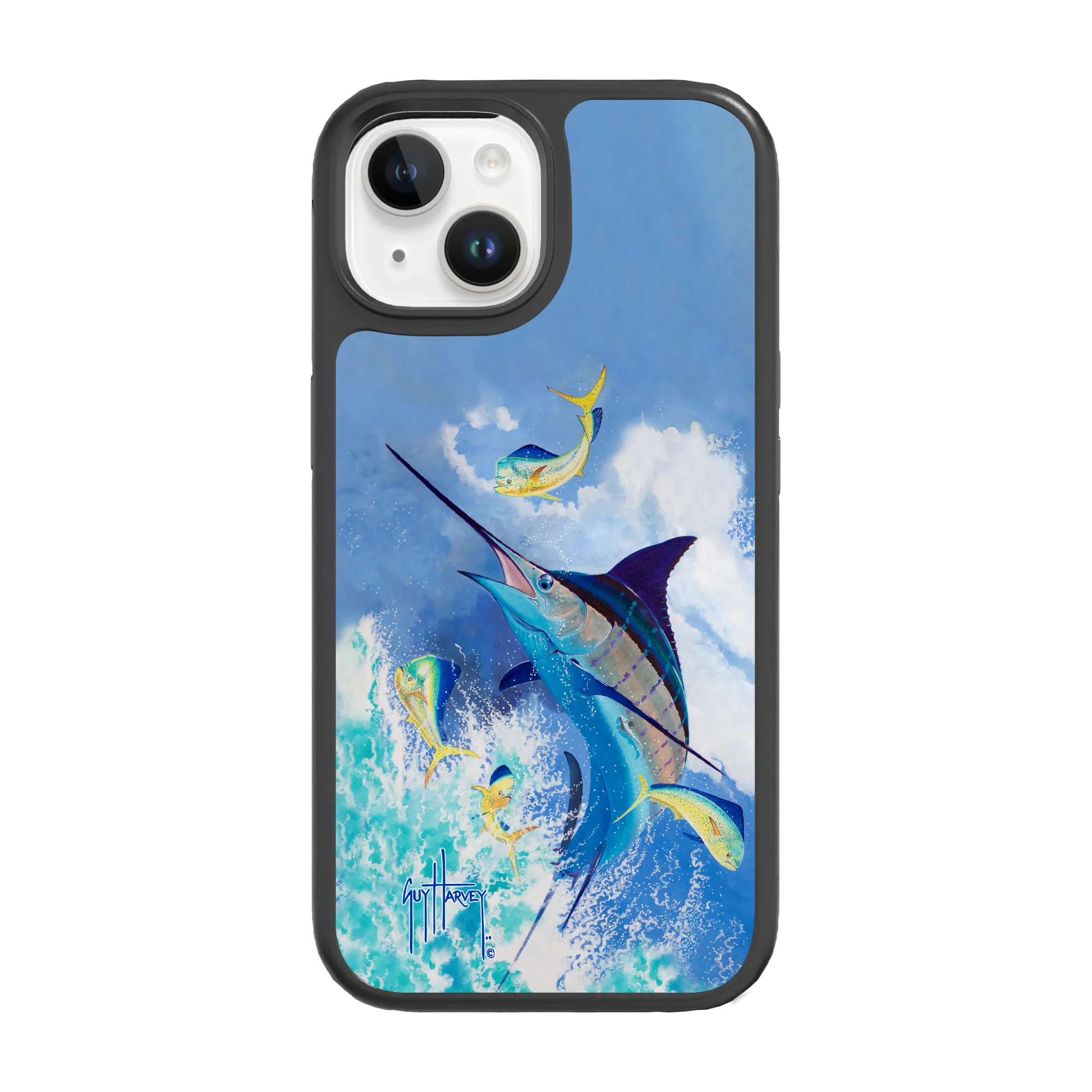 iPhone 15 Models - Fortitude Blue Commocean Phone Case