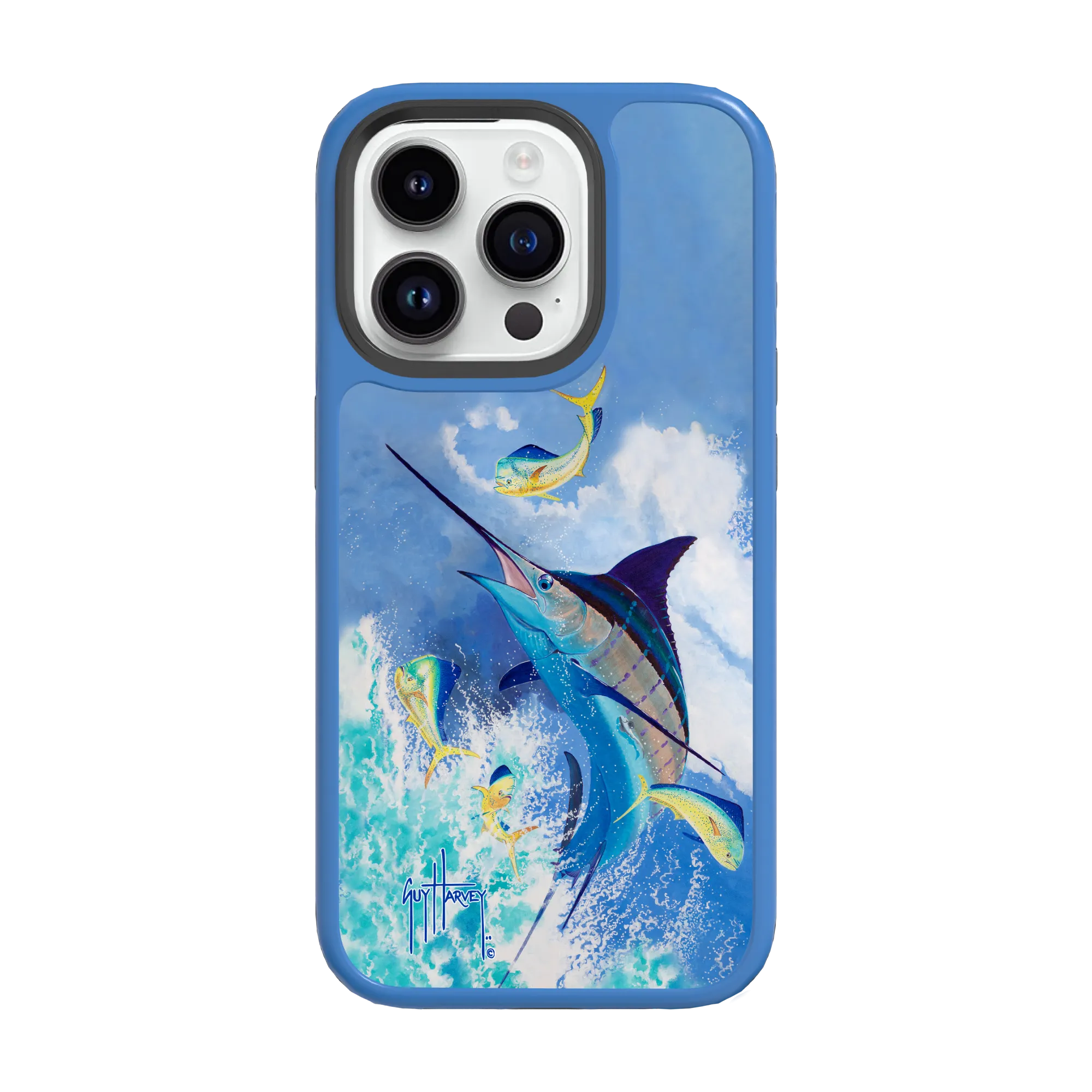 iPhone 15 Models - Fortitude Blue Commocean Phone Case