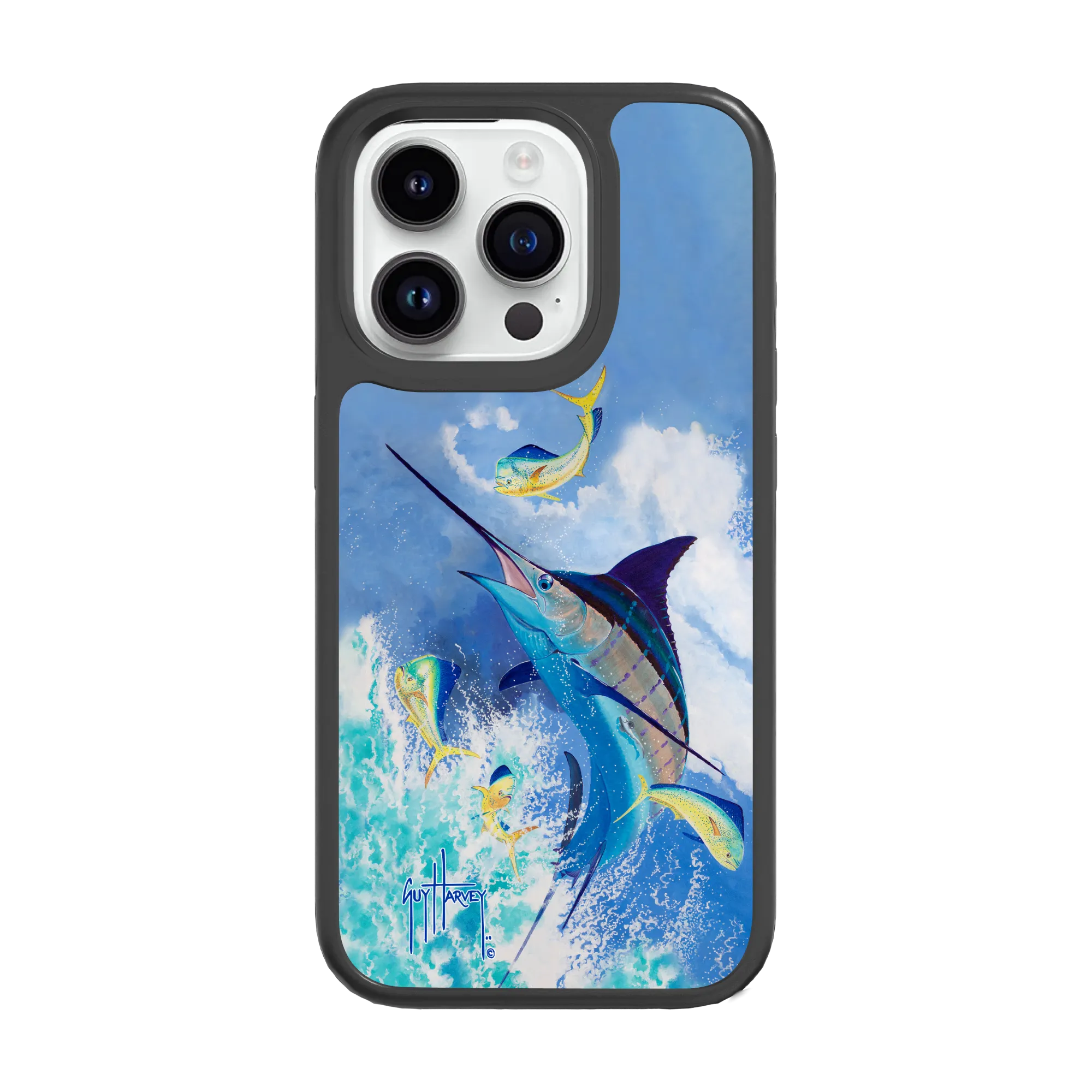 iPhone 15 Models - Fortitude Blue Commocean Phone Case