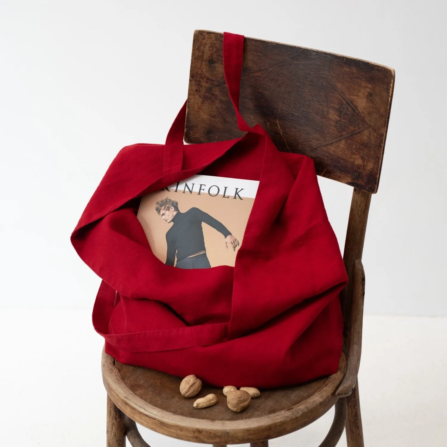 Lava Falls Large Linen Bag