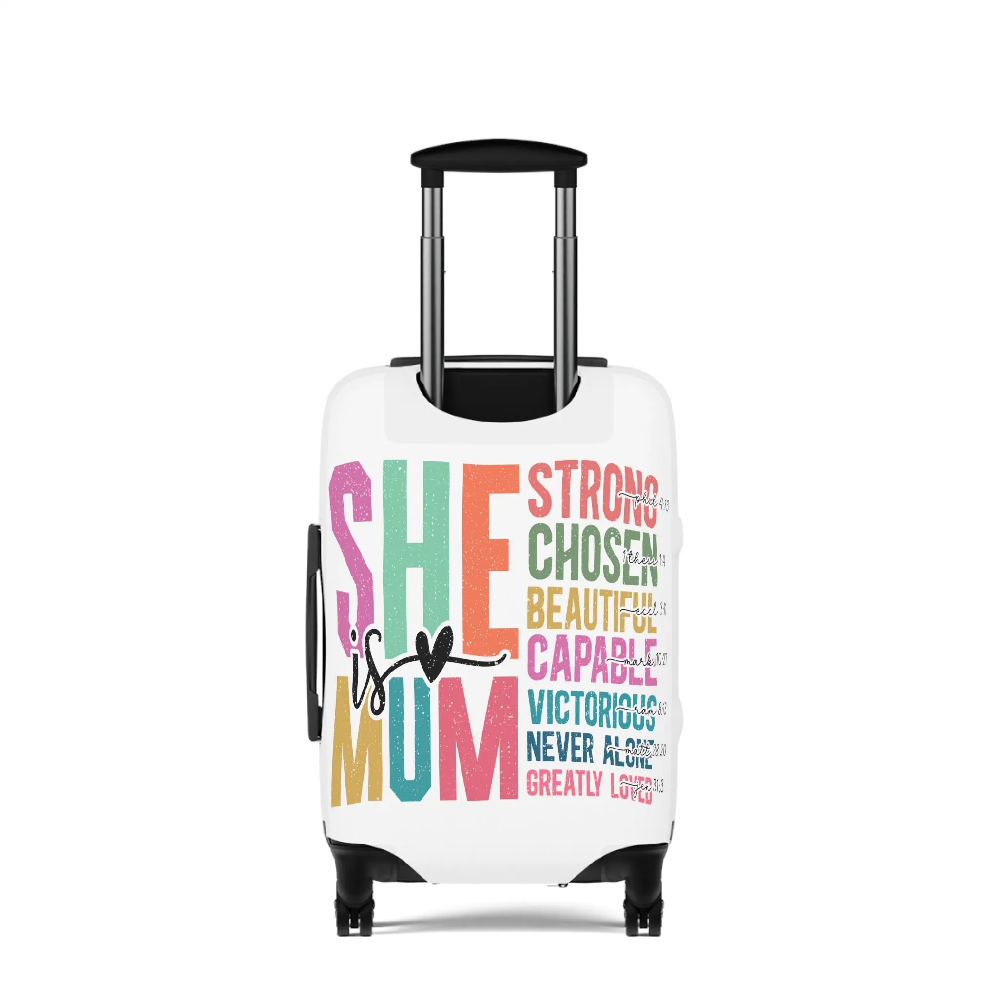 Luggage Cover, She is Mum, awd-5025