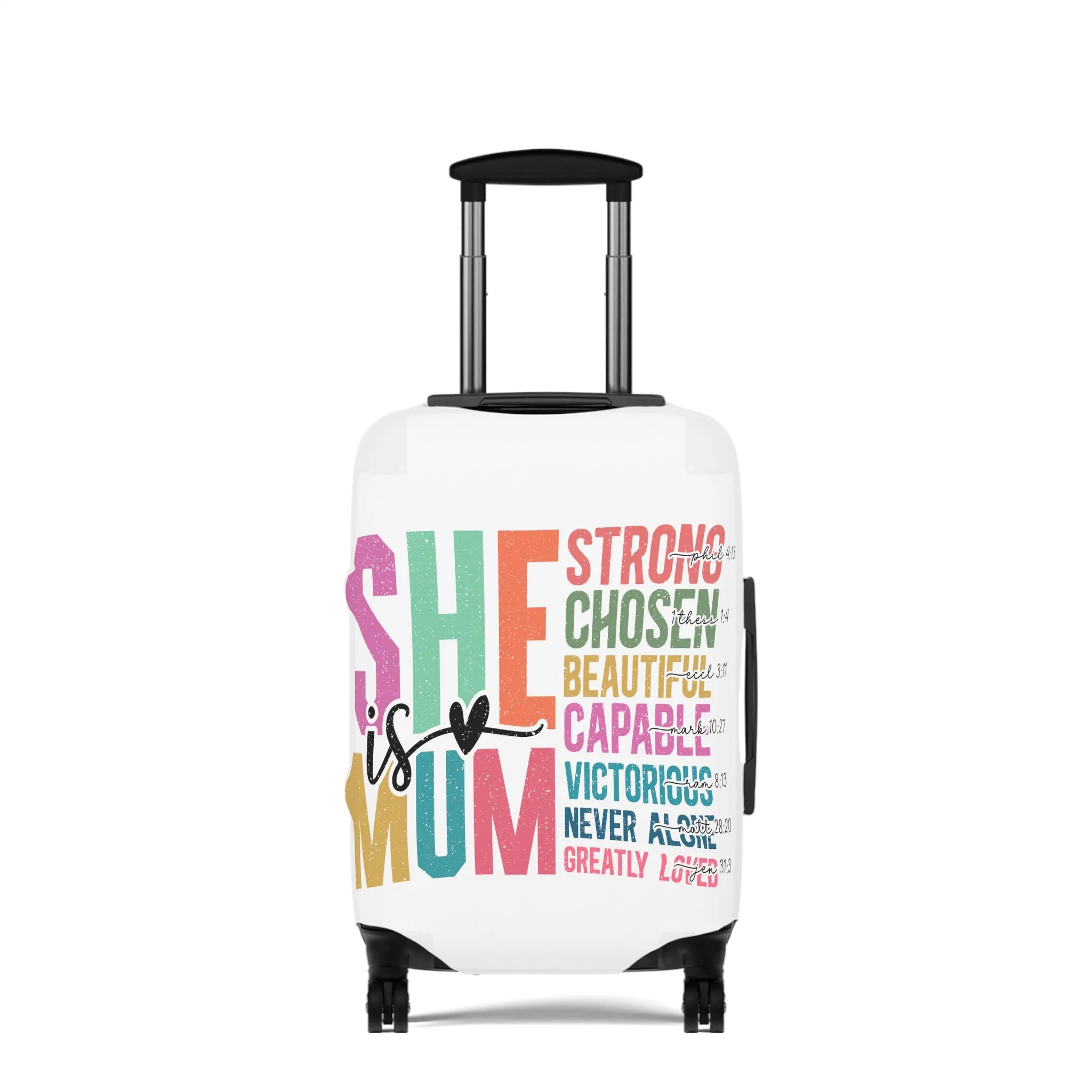Luggage Cover, She is Mum, awd-5025