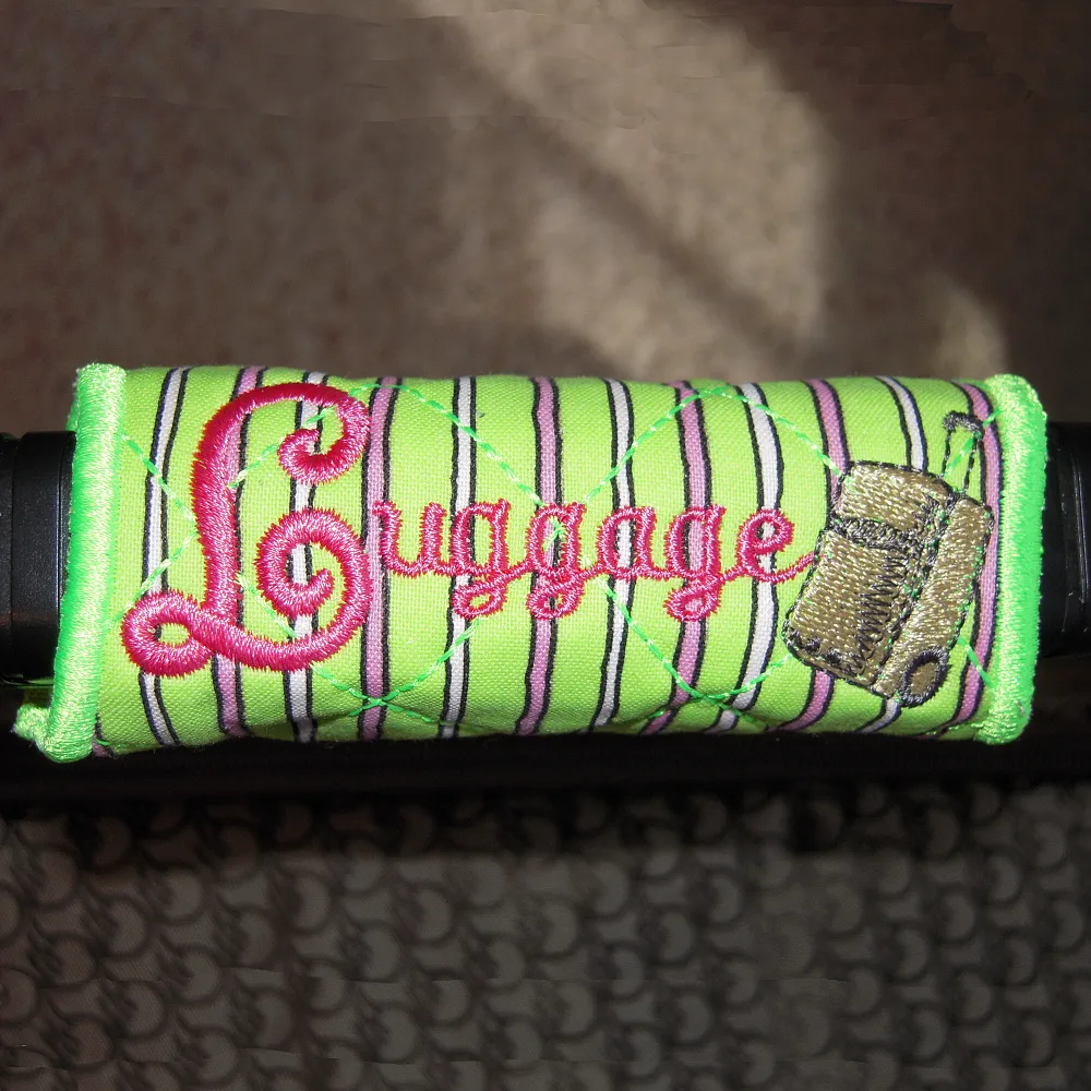 Luggage ID Wraps Set 2 5x7--Set of 14 ITH Designs