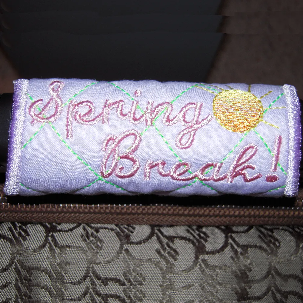 Luggage ID Wraps Set 2 5x7--Set of 14 ITH Designs