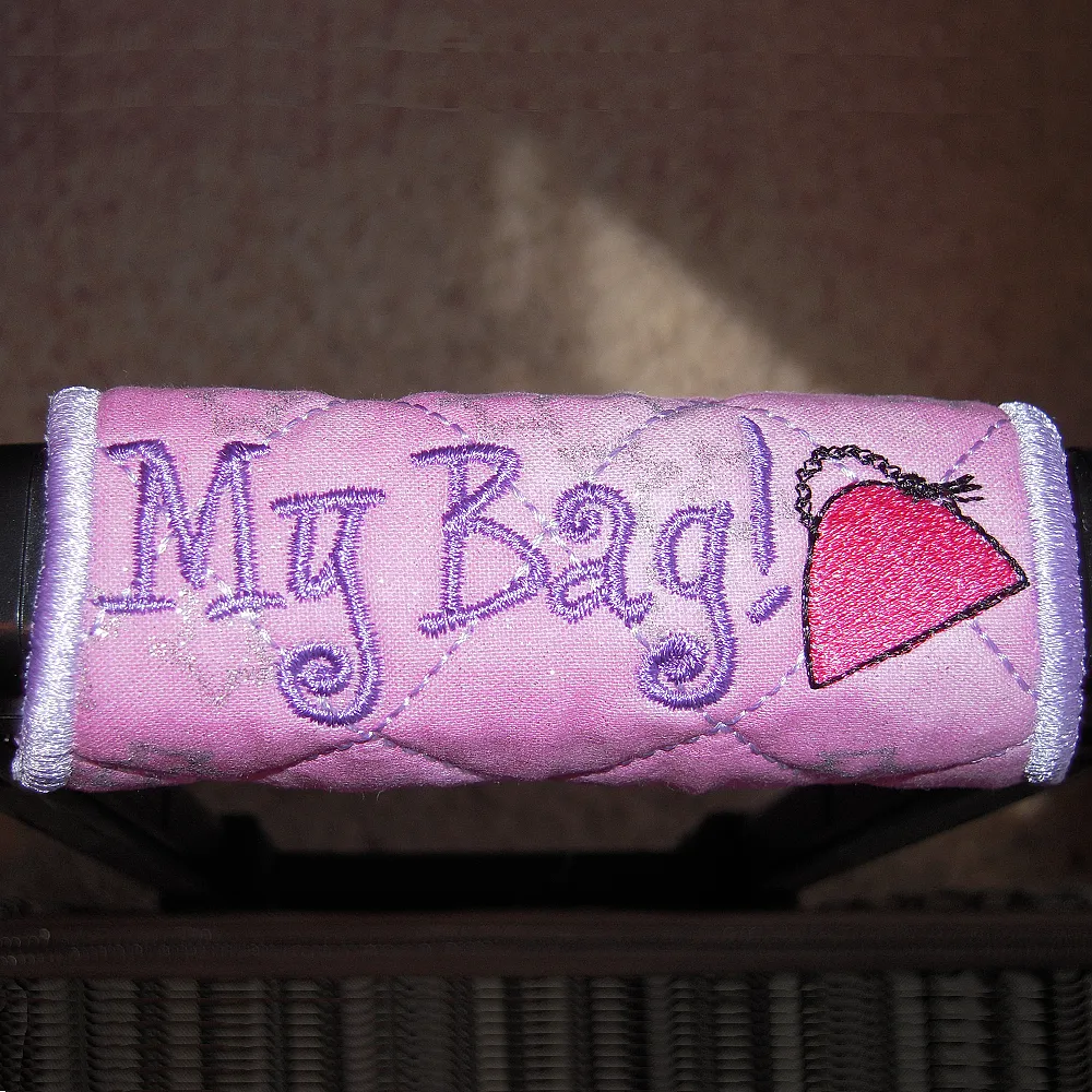 Luggage ID Wraps Set 2 5x7--Set of 14 ITH Designs