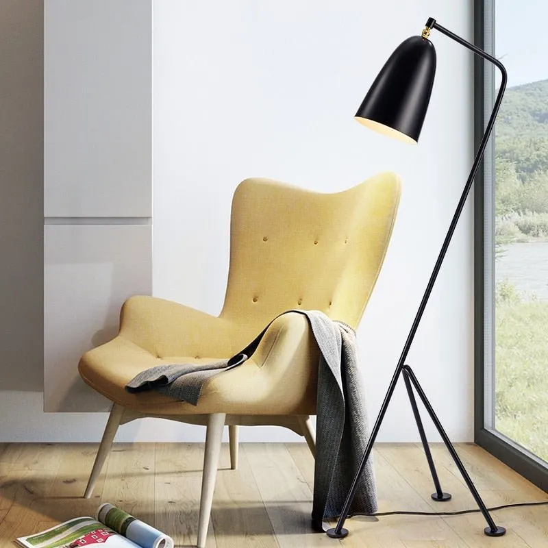 Macaron Grasshopper Floor Lamp Stylish Retro Design