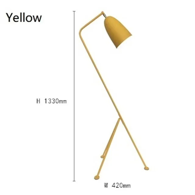 Macaron Grasshopper Floor Lamp Stylish Retro Design