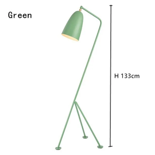 Macaron Grasshopper Floor Lamp Stylish Retro Design